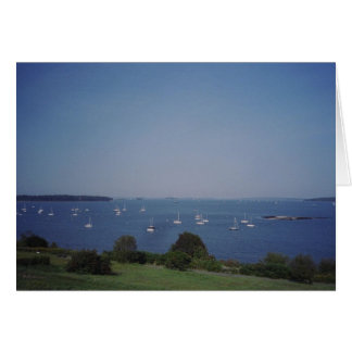 Östra Prostege, Portland, Maine Hälsningskort