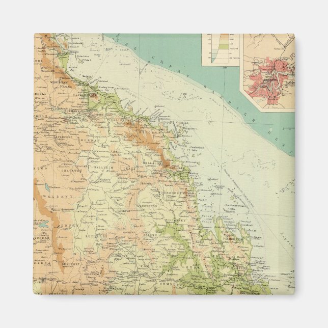 Östra Queensland Magnet (Framsidan)