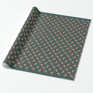 Östra Screech Uggla Santa Presentpapper
