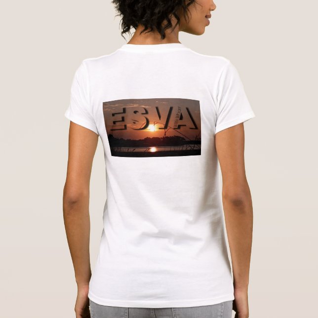 Östra Shore of Virginia Willis Wharf T-Shirt (Baksida)