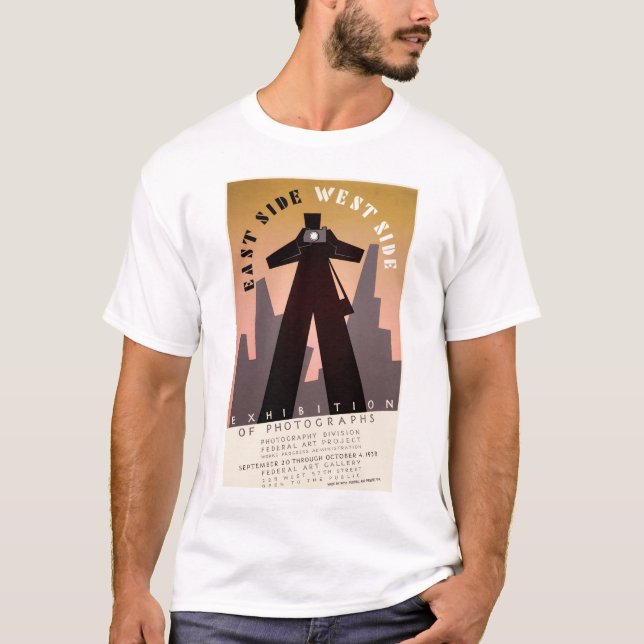 Östra sidan västra sidan t shirt (Framsida)