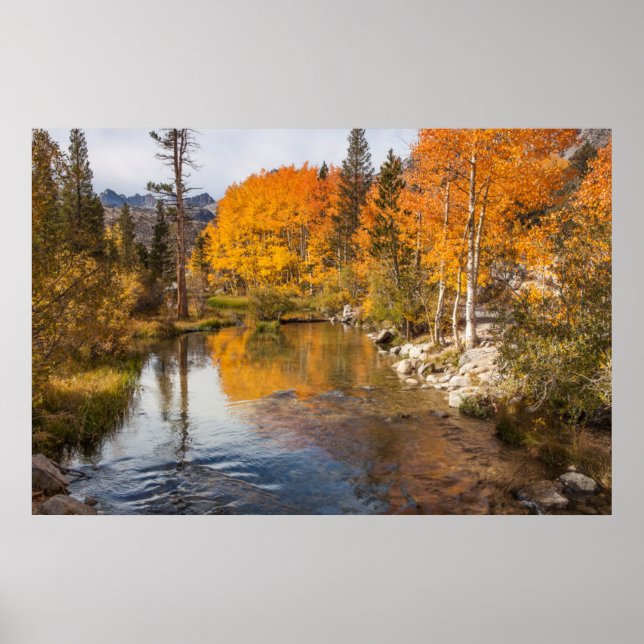 Östra Sierra, Bishop Creek, Kalifornien utlopp Poster (Framsidan)