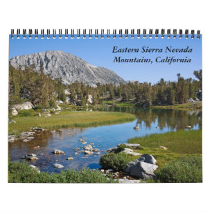 Östra Sierra Nevada-bergen. Kalender