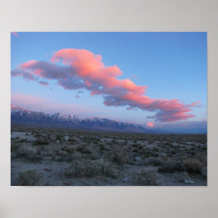 Östra Sierra Sunrise Art-utskrift Poster