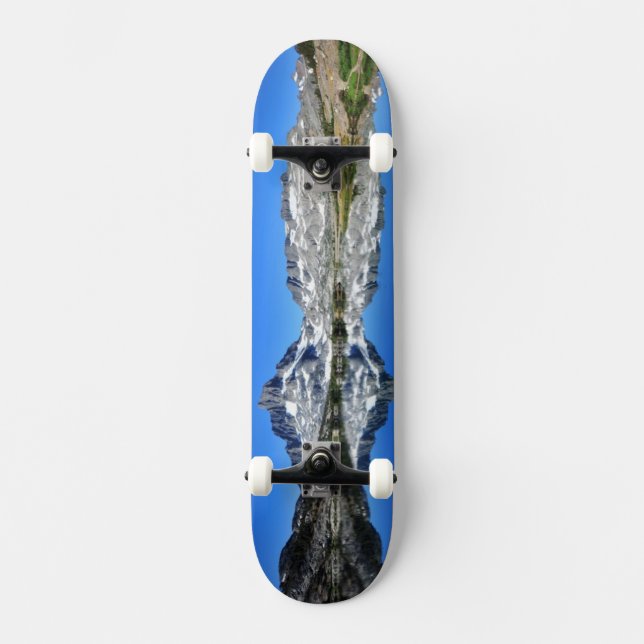 Östra Sierrabergen Old School Skateboard Bräda 21,6 Cm (Framsida)