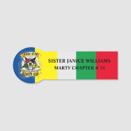 Östra Star Namn bricka Namnbricka