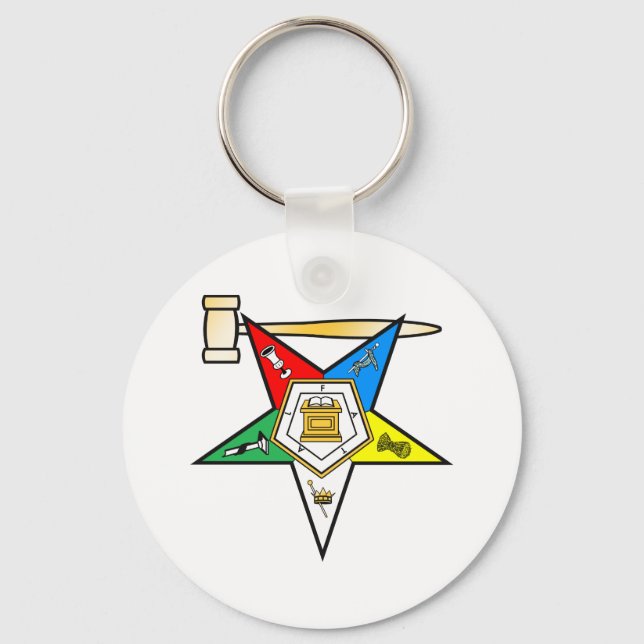 Östra Star tidigare Matron-artiklar Nyckelring (Framsida)