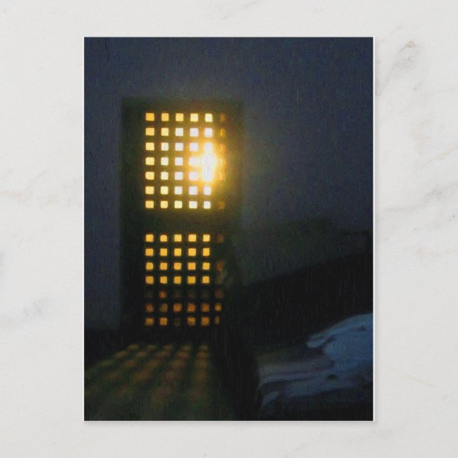 Östra State Doorway-Oljemålning Vykort (Framsida)