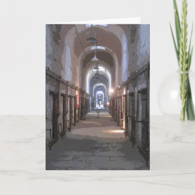 Östra State Penitentiary CB Helgkort (Framsida)