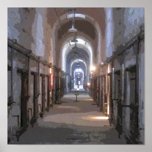 Östra State Penitentiary Oil Poster