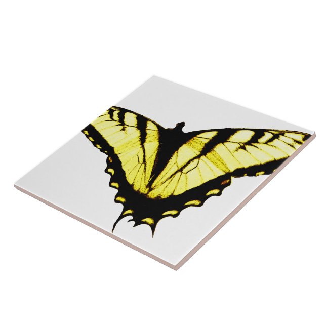 Östra Tiger Swallowtail Butterfly Photo Kakelplatta (Sidan)