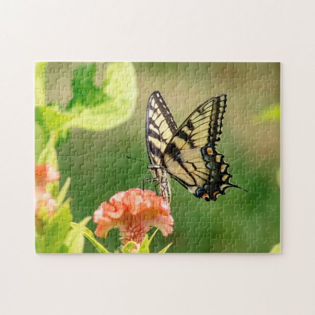 Östra Tiger Swallowtail Butterfly Pussel (Horisontell)