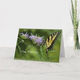 Östra Tiger Swallowtail Mors dag Card Kort