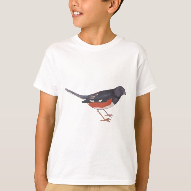 Östra Toabelles fågelart art T Shirt (Framsida)