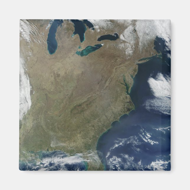 Östra United Stater Magnet (Framsidan)