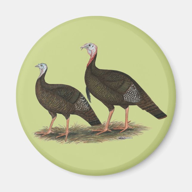 Östra Vild Pair Magnet (Framsidan)