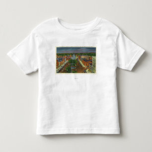 Östran beskådar av allmänhet kvadrerar, townen t shirt