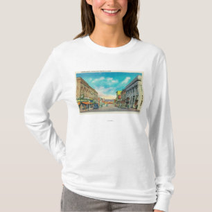 Östran beskådar från centrerar StreetPocatello, Tee Shirt