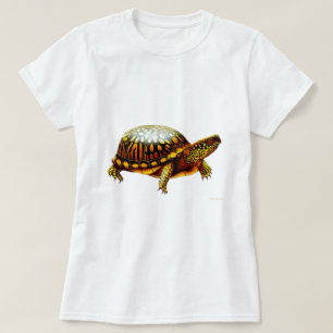 Östran boxas skjortan för sköldpaddadambabydoll tee shirt