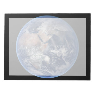 Östran Hemisphere på Planet Earth. Anteckningsblock