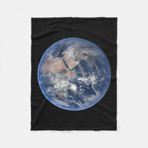 Östran Hemisphere på Planet Earth. Fleecefilt