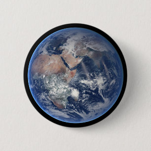 Östran Hemisphere på Planet Earth. Knapp