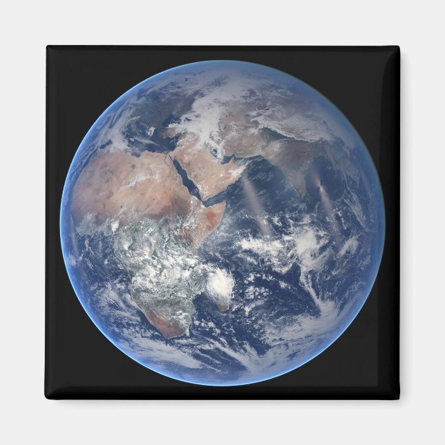 Östran Hemisphere på Planet Earth. Magnet (Framsidan)