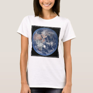 Östran Hemisphere på Planet Earth. T Shirt