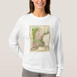 Östran påstår den Olney kartan T-shirt