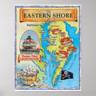 Östran Shore Poster