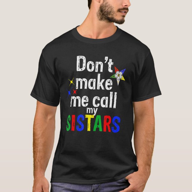 Östran Star Oes Funny kallar min stjärna. T Shirt (Framsida)