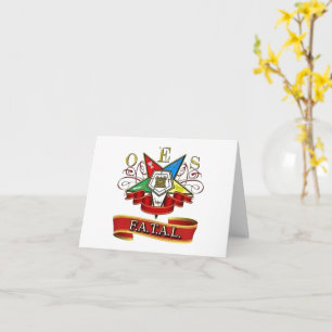 Östrans order stämplar hälsningskort kort