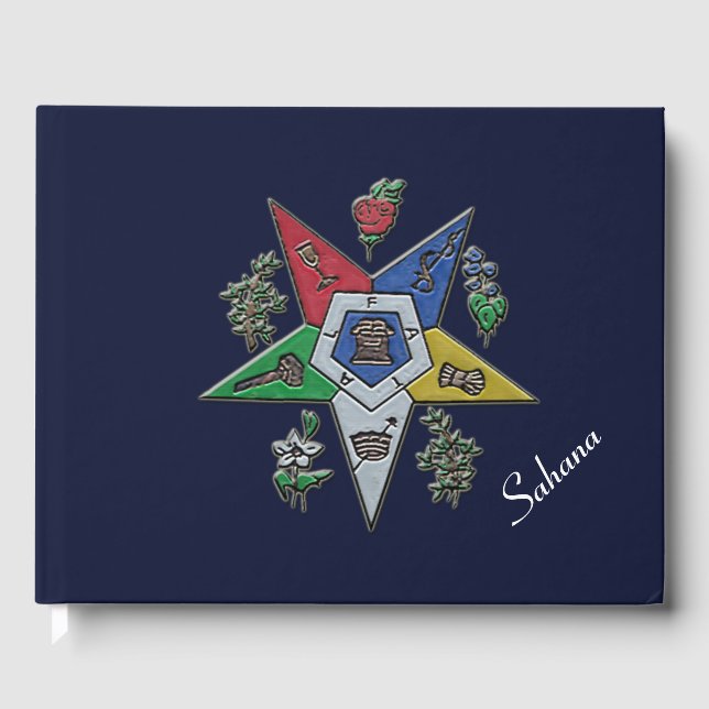 Östrans stjärna gästböcker (Framsida)