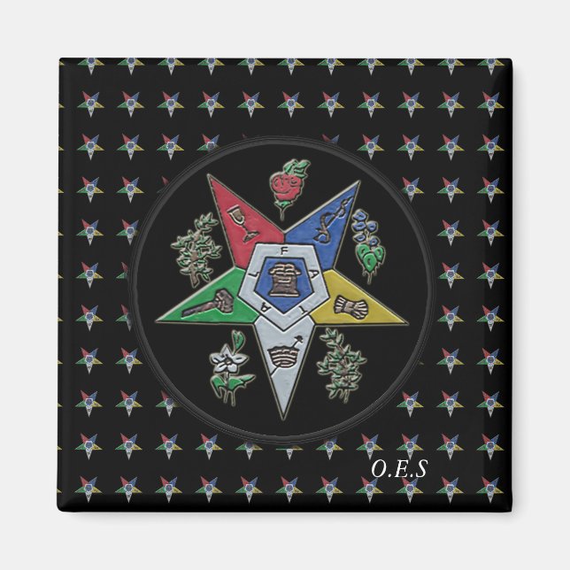 Östrans stjärna magnet (Framsidan)