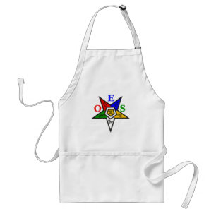 Östrans stjärnornas Vuxen Apron Förkläde