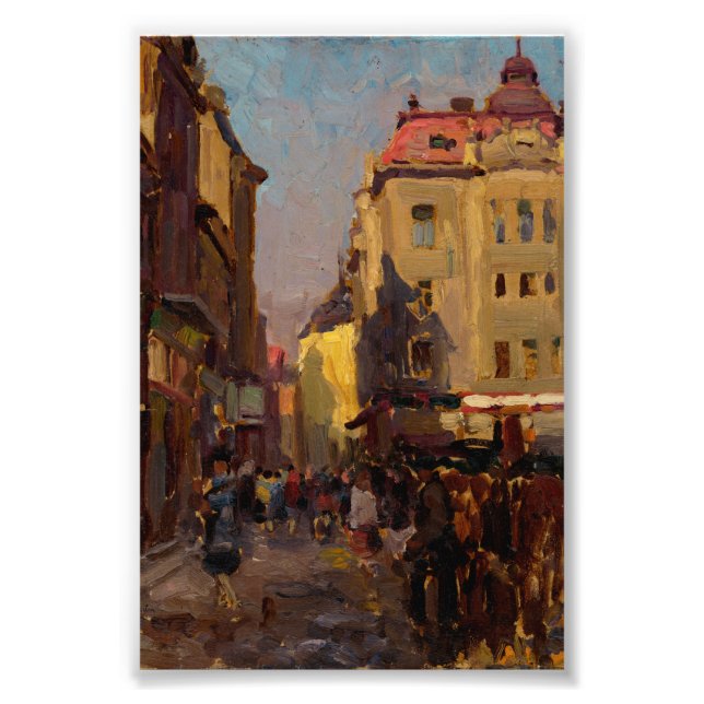 Ostrava av Jozef Teodor Mousson  Fototryck (Framsidan)