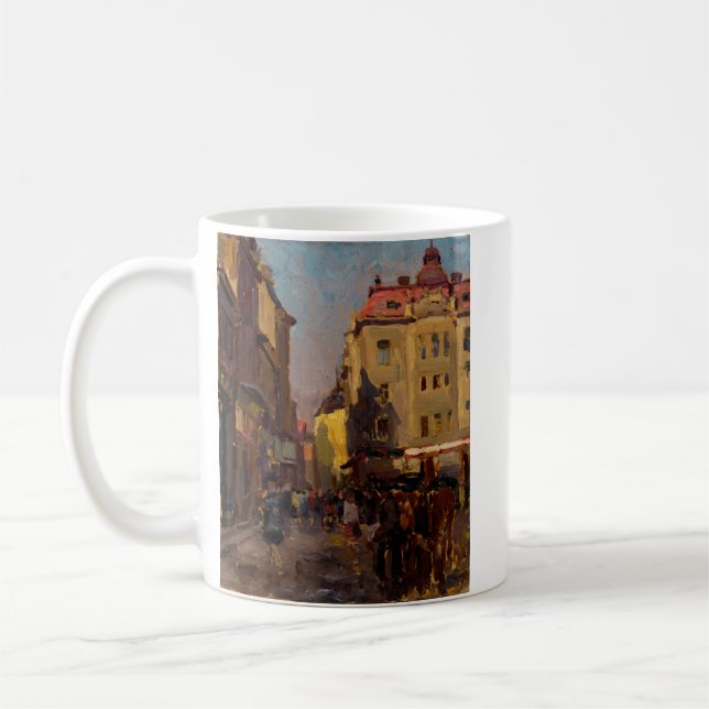 Ostrava av Jozef Teodor Mousson  Kaffemugg (Vänster)