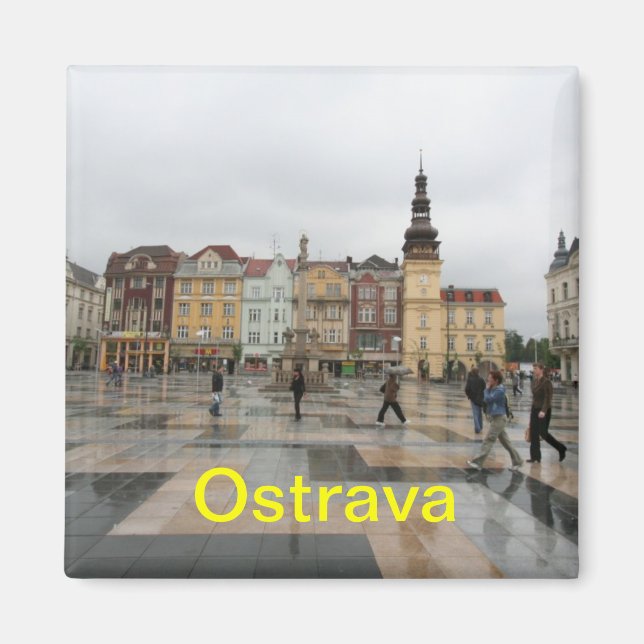 Ostrava magnet (Framsidan)