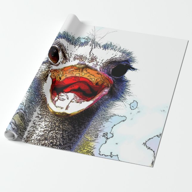 Ostrich20150701 Presentpapper (Utrullad)