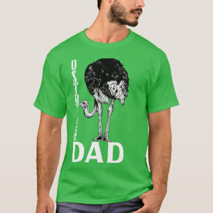 Ostrich älskare Ostrich Pappa T Shirt
