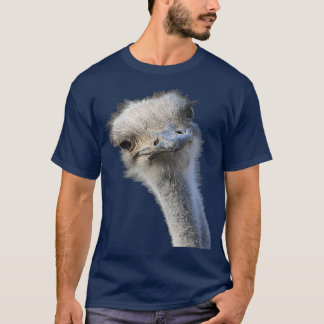 Ostrich Ansikte med ormless Expression (2) T Shirt