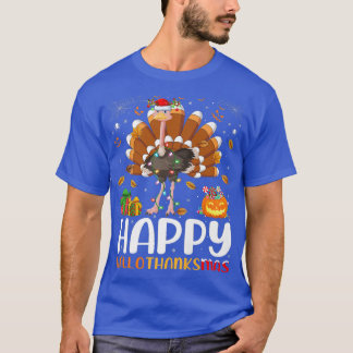 Ostrich Bird Älskare Halloween jul Lycklig Hallo T Shirt