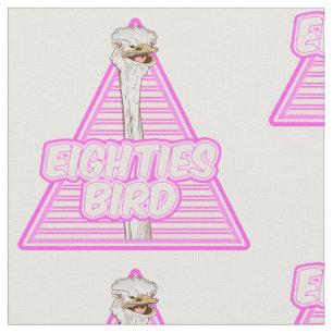 Ostrich Eighties Bird Tyg