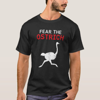 Ostrich fruktar strutsen t shirt