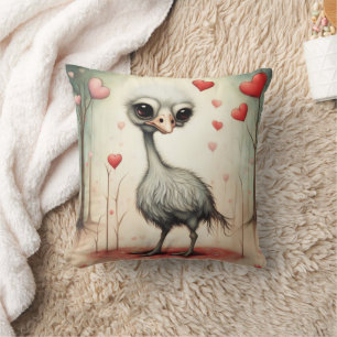 Ostrich Kärlek 2 Kudde