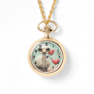 Ostrich Kärlek 3 Armbandsur