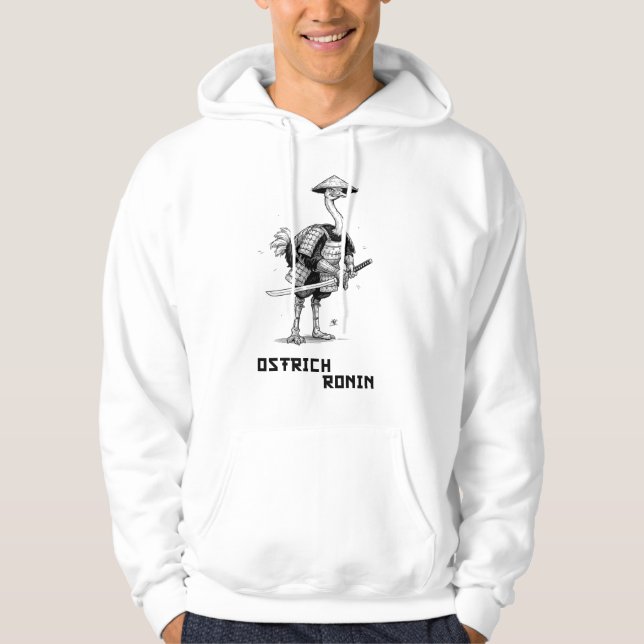 Ostrich Ronin Hoodie (Framsida)