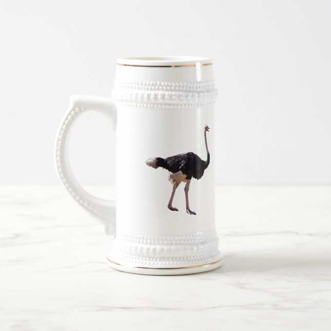 Ostrich stein or mug sejdel (Vänster)