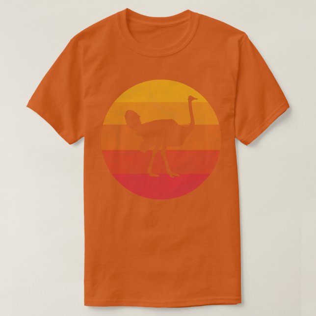 Ostrich T Shirt (Design framsida)