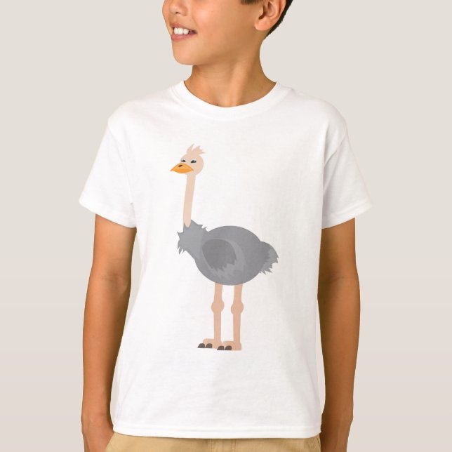 Ostrich T Shirt (Framsida)